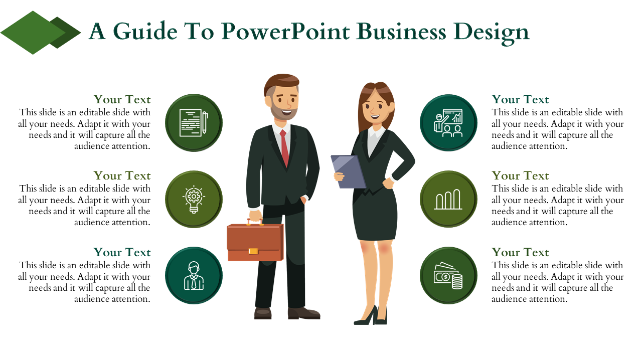 Free - Attractive PowerPoint Business Design Template